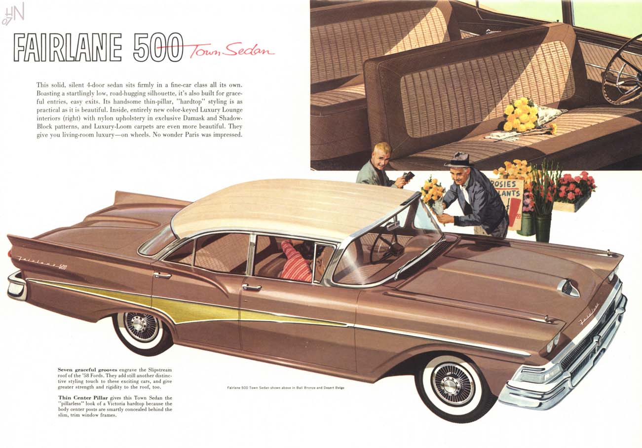 1958 Ford Fairlane Brochure Page 26